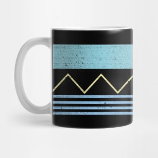 Retro Sunset Sun Mug